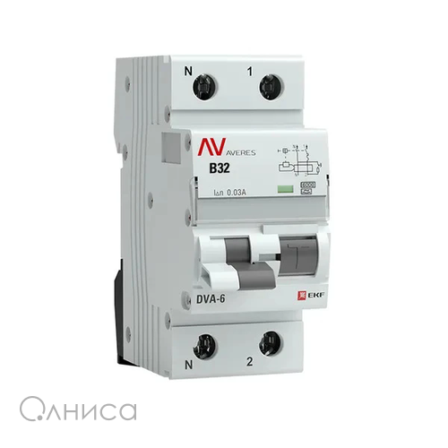 rcbo6-1pn-32B-30-a-av EKF