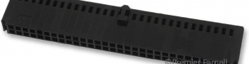 1-102387-1, CONNECTOR HOUSING, RECEPTACLE 60 POSITION, 2.54MM
