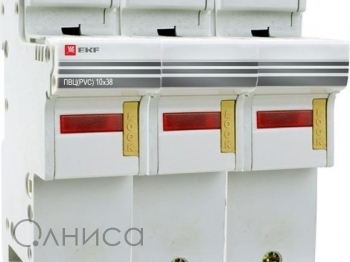 EKF PROxima для ПВЦ 10x38 3P (с индикацией) EKF