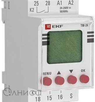 Таймер электронный многофункциональный ТМ-24 PROxima EKF tm-24 EKF