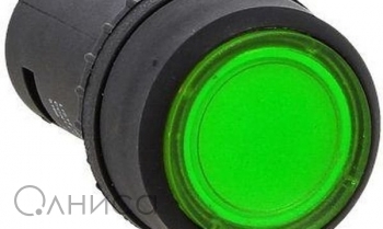 Кнопка SW2C-10D с подсветкой зел. NO 24В EKF sw2c-md-g-24 EKF