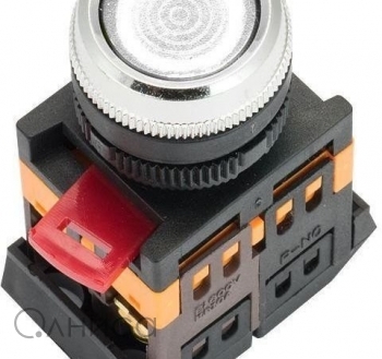 Кнопка ABLFS-22 с подсветкой прозр. NO+NC 230В PROxima EKF ablfs-22 EKF