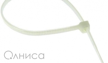 Хомут кабельный 2.5х60 нейл. бел. (уп.100шт) EKF plc-c-2.5x60 (упаковка из 100) EKF