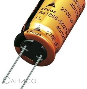ECAP (К50-35), 1800 мкФ, 35 В, 16x31,5, B41896C7188M000 Epcos