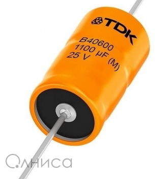 B40600B7108M001, 1000 мкФ, 35 В,16х25, 20% Epcos