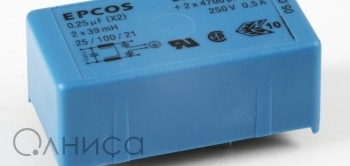 B84110-A-A5, 2x0.5 A, 250 В Epcos
