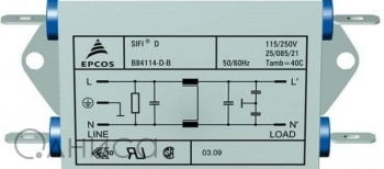 B84114-D-B30, 2x3 A, 250 В Epcos
