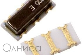 CSTCR4M00G53-R0, керамический резонатор 4МГц 0.5% погр. 0.2% стаб. 15пФ 60 Ом 3-выв Murata