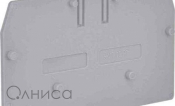 Изолятор торцевой HMT.10/PT/GR сер. для клемм HMM.10 HTE.10 DKC ZHM331GR DKC