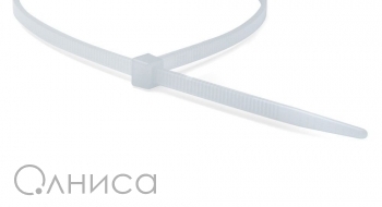Хомут кабельный 2.5х98 полиамид бел. (уп.100шт) ДКС 25203 DKC