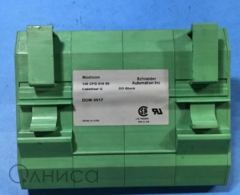 SCHNEIDER AUTOMATION INC 140 CFG 016 00 DIGITAL OUTPUT BLOCK Schneider Electric