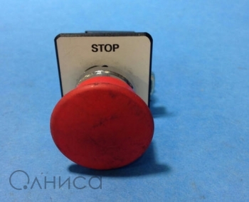 BUTTON RED PLUNGER Schneider Electric