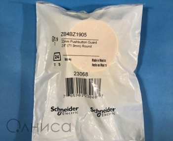 ZB4BZ1905 22MM YELLOW PUSHBUTTON GUARD Schneider Electric