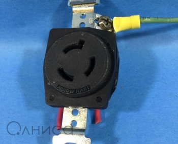 CWL615R RECEPTACLE SINGLE 15A 250V 2P3W H/L BK Eaton