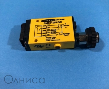 SME312FPQD PHOTOELECTRIC SENSOR, FIBER OPTIC SENSING Banner