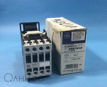 RL4RD031TD CONTROL RELAY, RL4R SERIES General Electric
