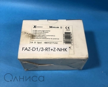 FAZ-D1/3-RT+Z-NHK CIRCUIT BREAKER Moeller