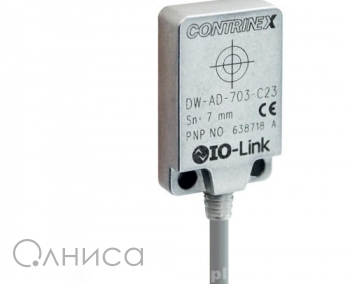 CONTRINEX DW-AD-701-C23 RECTANGULAR INDUCTIVE SENSOR Contrinex