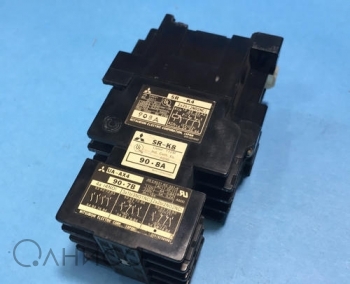 MITSUBISHI SR-K8 CONTACTOR WITH UA-AX4 AUXILLARY CONTACT Mitsubishi Electric
