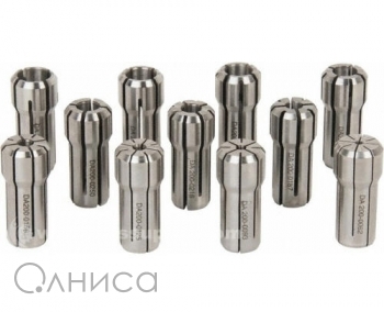 PARLEC DA200-S031 COLL SET DA200 1/16-3/8 X1/32 (11PCS) PARLEC