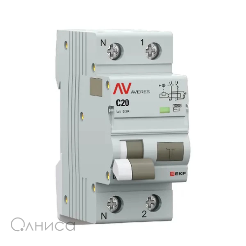 rcbo10-1pn-20C-300-ac-av EKF
