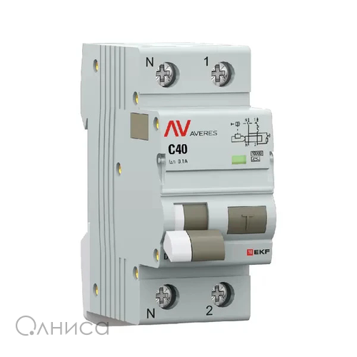 rcbo10-1pn-40C-100-a-av EKF