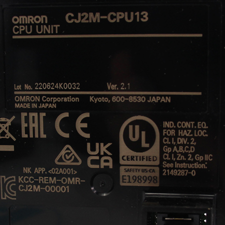 CJ2M-CPU13