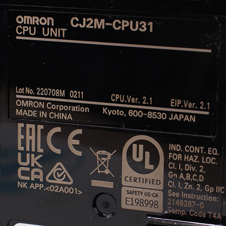 CJ2M-CPU31