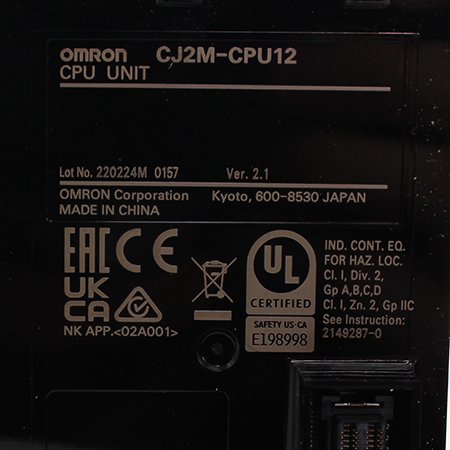 CJ2M-CPU12