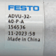 ADVU-32-40-P-A Пневмоцилиндр компактный Festo 