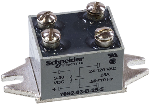 70S2-03-B-25-S, SSR, PANEL MOUNT, 140VAC, 30VDC, 25A