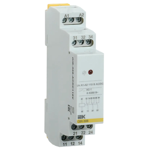 OIR-308-ACDC110V Реле промежуточное