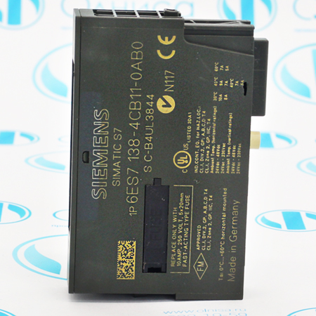 6ES7138-4CB11-0AB0 Модуль питания Siemens (б/у)