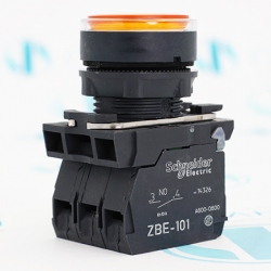 XB5AW35B5 Кнопка с подсветкой Schneider Electric
